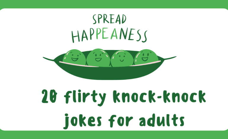 20 flirty knock-knock jokes for adults